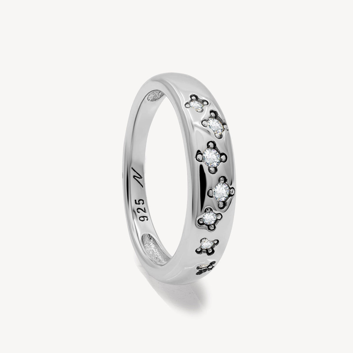 Bague Cassiopée blanche - 2
