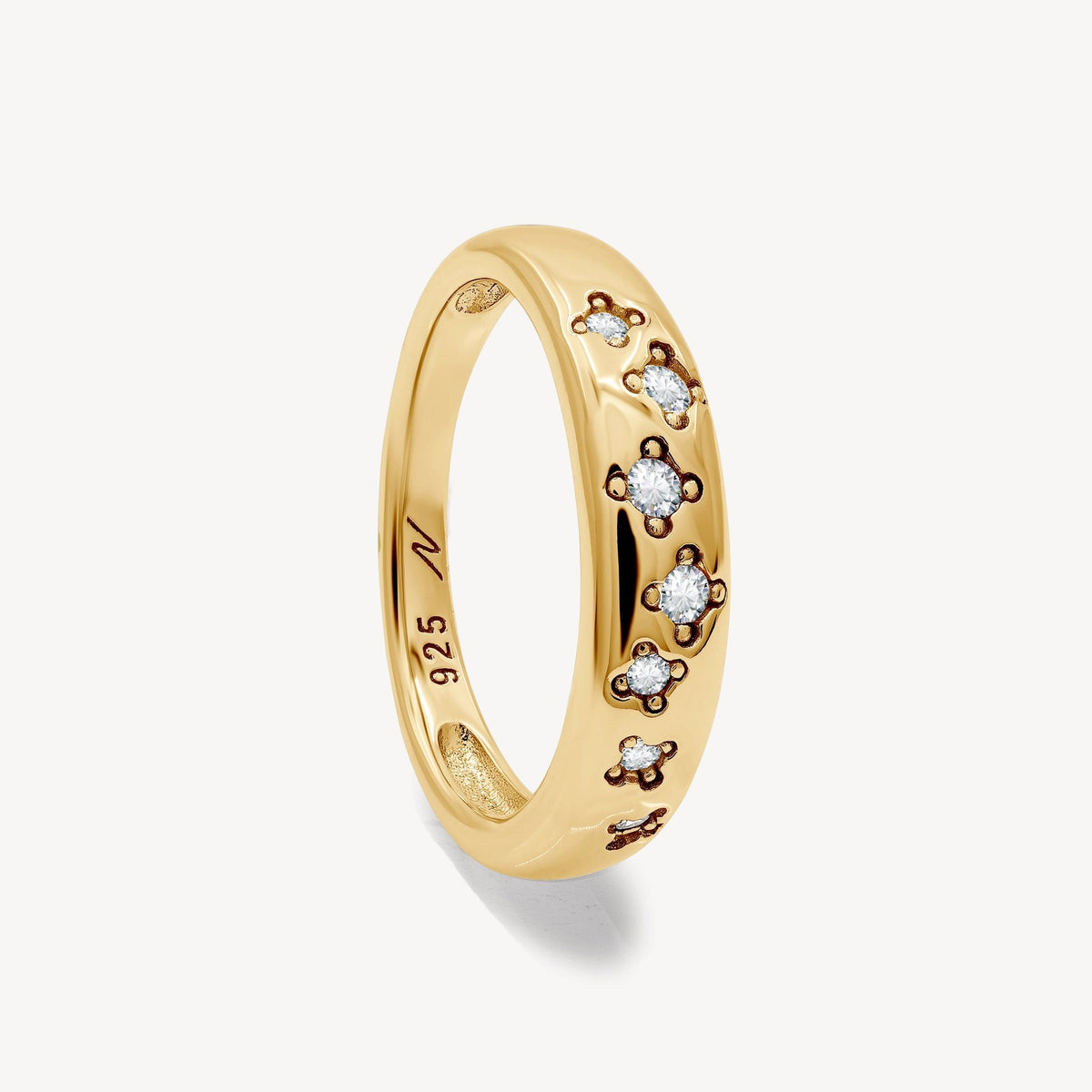 Bague Cassiopée blanche - 1